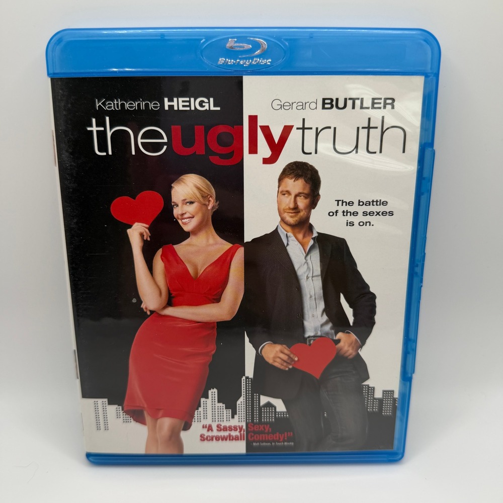 The Ugly Truth Blu-ray‎ Katherine Heigl Gerard Butler Rom-Com Movie 2009